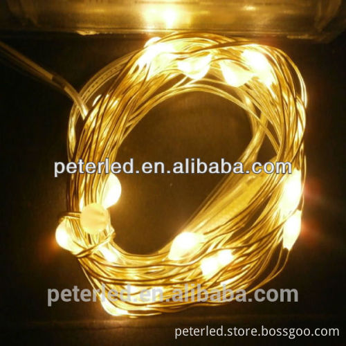 LED copper string light 3v power various specificatioms low sell